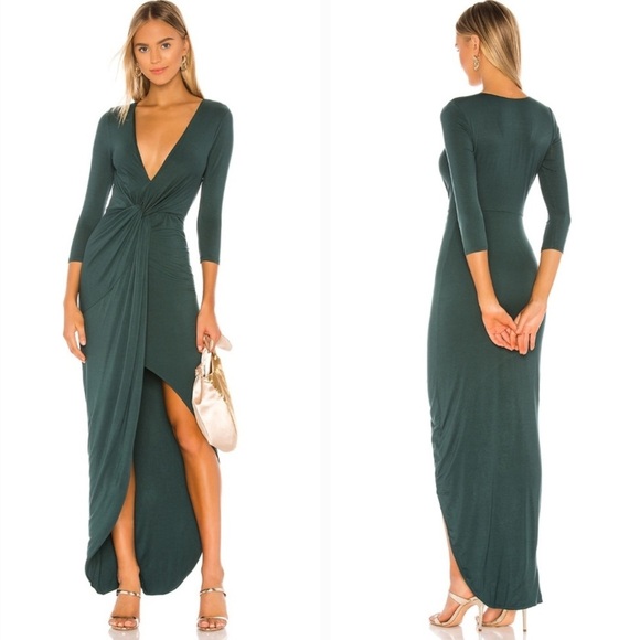 Lovers + Friends Sundance Maxi Dress Everglade Green Size XS - Picture 1 of 10